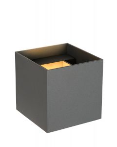 LUCIDE XIO - APPLIQUE MURALE - LED DIMMABLE - G9 - 1X4W 2700K - GRIS