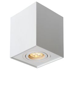 LUCIDE TUBE - SPOT PLAFOND - 1XGU10 - BLANC