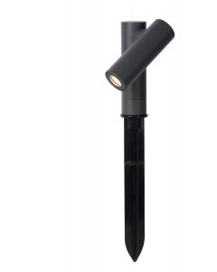 LUCIDE TATUM - SPOT DE JARDIN EXT. - LED - 1X5W 3000K - IP65 - ANTHRACITE