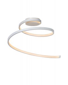 LUCIDE MAXENCE - PLAFONNIÈRE - DIA 46CM - LED DIMMABLE - 1X24W 3000K - BLANC