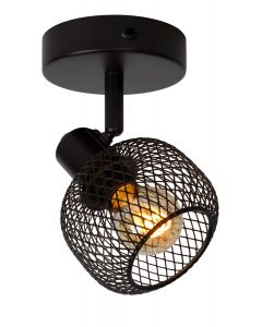 LUCIDE MAREN - WANDSPOT - 1XE14 - ZWART
