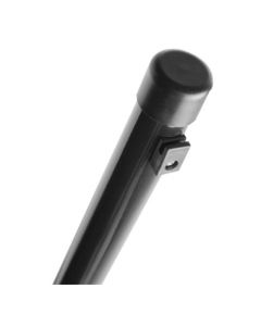 RONDE PAAL 48MM 270CM ZWART