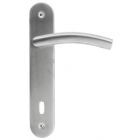 DEURKRUK GI SHAPE 19MM INOX PLUS PLAAT - set