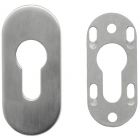 ENTREE CYLINDRE DE SECURITE HDD OVALE INOX PLUS 9MM