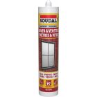 SOUDAL FENETRES ET VITRES SILICONE TRANSPARENT 290ML