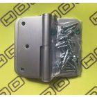 PAUMELLE SKIN HDD 80X80X2,5 ALU LOOK GAUCHE 3PCE+VIS