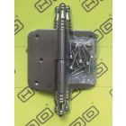 PAUMELLE SKIN HDD 80X80X2,5 VASE INOX PLUS GAUCHE 3PCE+VIS