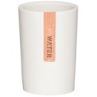 SEALSKIN PIERRA TANDENBORSTELBEKER VRIJSTAAND WIT