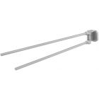 TIGER RAMOS HANDDOEKREK 2-ARMIG RVS GEBORSTELD