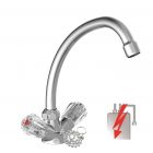 SCHUTTE BRILLANT MITIGEUR LAVABO CHROME