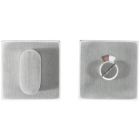 GARNITURE WC SQUARE SHAPE INOX PLUS