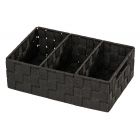 WENKO ORGANISATEUR DE SALLE DE BAIN ADRIA NOIR