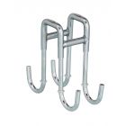 WENKO CROCHET DE DOUCHE DOUBLE ACIER INOX