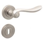 ORO&ORO POIGNEE ISABELLA MAT NICKEL ROSACE