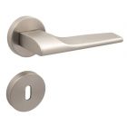 ORO&ORO DEURKLINK TIMELESS MAT NIKKEL ROSAS SLEUTEL - set