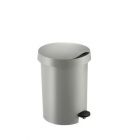 ZODIAC POUBELLE A PEDALE 5M METALLIQUE/NOIR