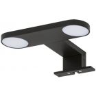 TIGER LAMPE DE MIROIR LED YARO 17 CM 4000 K NOIRE