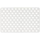 SEALSKIN DOBY TAPIS ANTIDÉRAPANT 38X75 CM CAOUTCHOUC BLANC