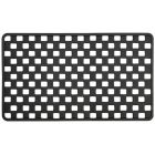 SEALSKIN DOBY VEILIGHEIDSMAT 38X75 CM RUBBER ZWART