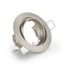 TRIO JURA INBOUWSPOT ROND NIKKEL MAT