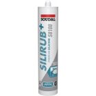 SOUDAL S8100 SILIRUB+ SANITAIR SILICONE ANTRACIET 300ML