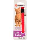 FLAMINGO ASP COLLIER POUR CHAT + CLOCHETTE ROUGE 30CM