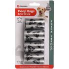 FLAMINGO SACS POUR DEJECTIONS ARGENT EXTRA FORT
