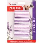 FLAMINGO SACS POUR DEJECTIONS LAVANDE 4X15PCS
