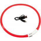FLAMINGO VISIO LIGHT LED COLLIER ROUGE 70CM