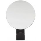 SEALSKIN BRIX HANDDOEKHAAK MET SPIEGEL ZWART