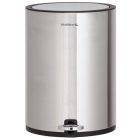 SEALSKIN INDUSTRIAL POUBELLE À PÉDALE 3 LITRES AUTOPORTANTE ACIER INOXYDABLE BROSSÉ