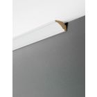 MAESTRO MOULURE DE PLAFOND 22X35X2700 WHITE ASH 2PCS