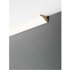 MAESTRO MOULURE DE PLAFOND 22X35X2700 UNI WHITE 2PCS