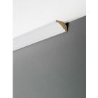 MAESTRO MOULURE DE PLAFOND 22X35X2700 SILVER CHESTNUT 2PCS