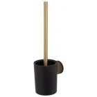TIGER TUNE BROSSE DE TOILETTE AVEC SUPPORT LAITON BROSSÉ / NOIR