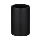 WENKO POLARIS TANDENBORSTELBEKER ZWART MAT