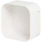 SEALSKIN BRIX CUBE MURAL 24 CM BLANC