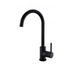 ROBINET DE CUISINE NOIR MAT