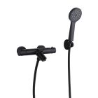 SANIMAR BAD/DOUCHETHERMOSTAAT LUGANO COMPLEET ZWART