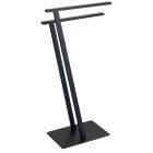 WENKO LIRIO PORTE-SERVIETTES ET VÊTEMENTS NOIR