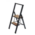 WENKO ALU-DESIGN ESCABEAU 2 STEPS NOIR