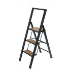 WENKO ALU-DESIGN ESCABEAU 3 STEPS NOIR