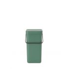 BRABANTIA SORT & GO POUBELLE 16L FIR GREEN