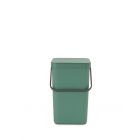 BRABANTIA SORT & GO POUBELLE 25L FIR GREEN