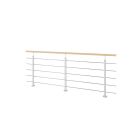 SOGEM KIT INTERIO 2.5M BEVESTIGING VLOER STAAL RAL 9006