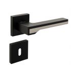 ORO&ORO POIGNEE VIGORE MAT NOIRE/MAT NICKEL ROSACE