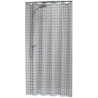 SEALSKIN HAMMAM RIDEAU DE DOUCHE 180X200 CM PEVA ARGENT