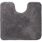 SEALSKIN ANGORA TAPIS DE CONTOUR WC 55X60 CM POLYESTER GRIS FONCÉ
