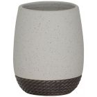 SEALSKIN BRAID GOBELET À BROSSE À DENTS AUTOPORTANTE GRIS CLAIR