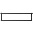 SEALSKIN CARRÉ PORTE-SERVIETTES 48 CM NOIR